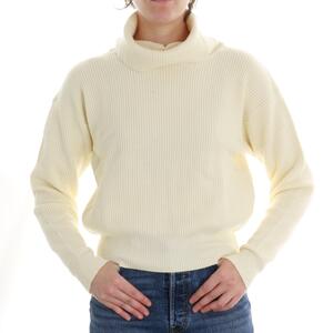 MAGLIA COLLO ALTO SABBIA
